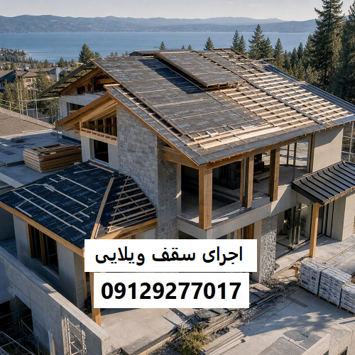 اجرای سقف ویلایی